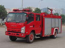 慶鈴五十鈴3-4方泡沫消防車(chē)