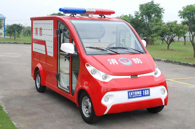 電動(dòng)消防車展示圖