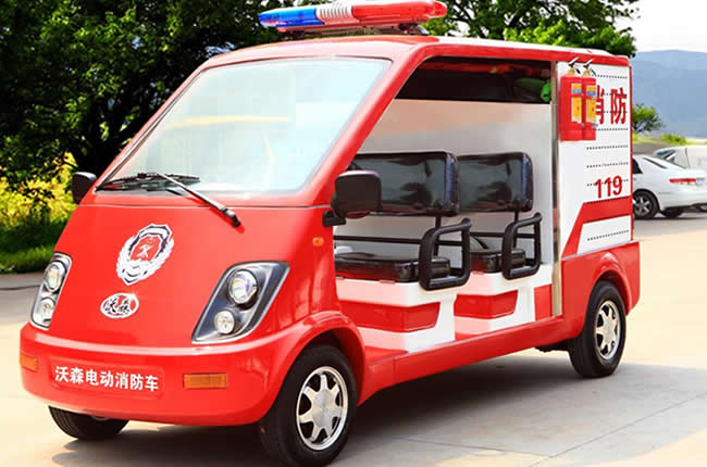 電動(dòng)消防車展示圖
